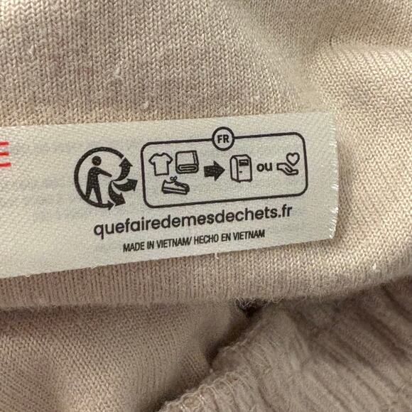 Anthropologie Daily Practice Corduroy Kick Flare Cargo Pull On Pants Medium Tan - Picture 9 of 10